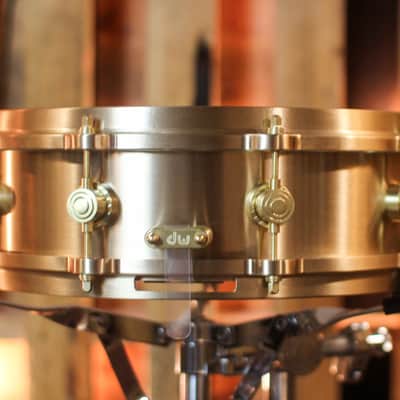DW 4x14 MFG True Cast Bronze Snare Drum - DRVZ0414STZ - #7 of 100 image 4