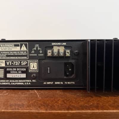 Avalon VT-737sp Tube Channel Strip 2010s - Silver image 6