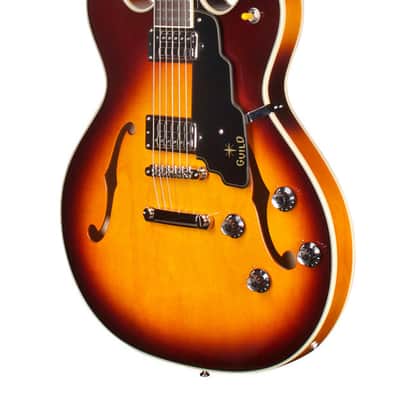 Guild Starfire IV ST Maple Antique Burst image 3