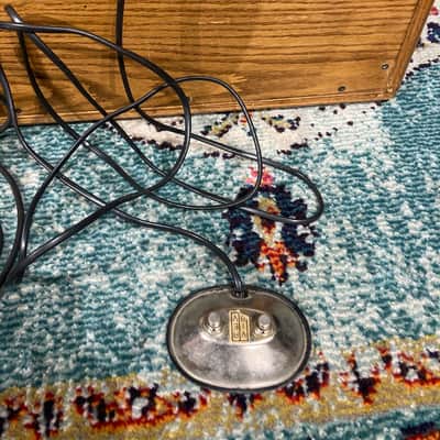Charlie Daniels' Fender 1969 Twin Reverb Amp with Custom Cowboy Painting Front Panel 1969 - Mahogany image 11