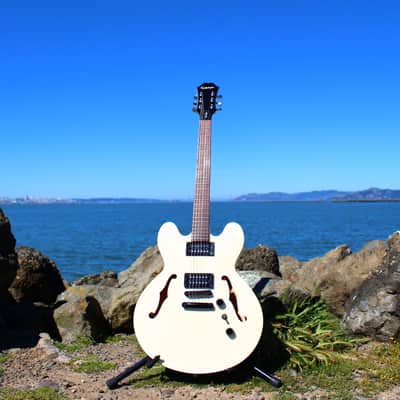 Epiphone Dot Studio ES-335 AW 2004 Alpine White | Reverb