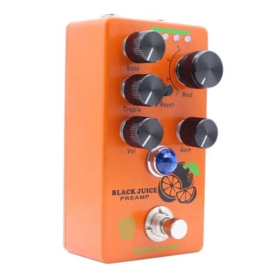 Preamp Guitar Bass Effect Pedal Preamp Overdrive Four Models With True Bypass image 2