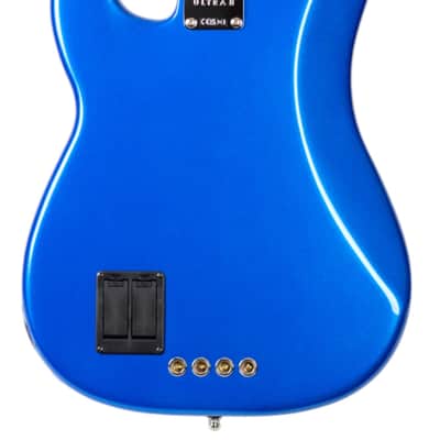 New Fender American Ultra II Precision Bass Noble Blue #US24021054 image 4