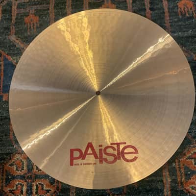 Paiste 20” 2002 Flat Ride Cymbal image 6