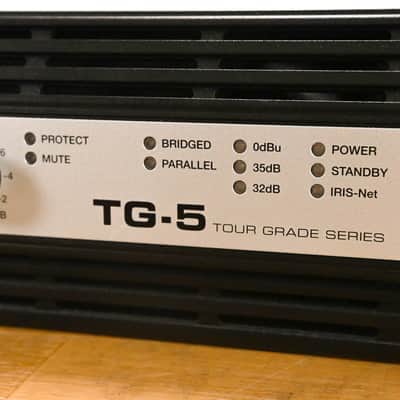 Electro-Voice (EV) TG-5 120V 2-Channel Tour Grade Power Amplifier CG01YB4 image 5