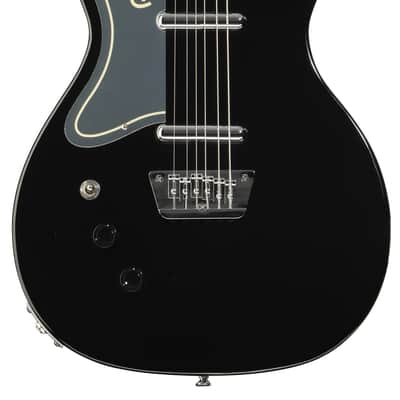 Danelectro Baritone Left-handed Electric Guitar - Black image 3