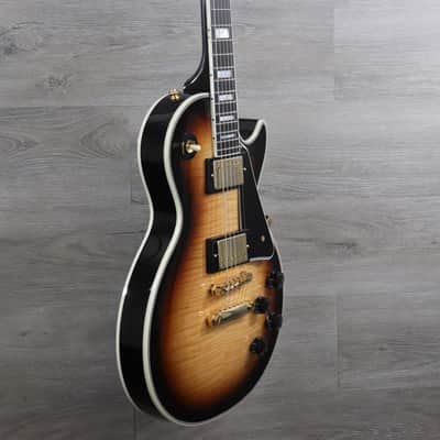 Epiphone "Inspired by Gibson Custom" Les Paul Custom Sedona Burst With Original Hardshell Case! image 3