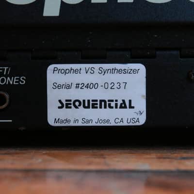 Sequential Circuits Prophet VS 61-Key 8-Voice Polyphonic Synthesizer image 14