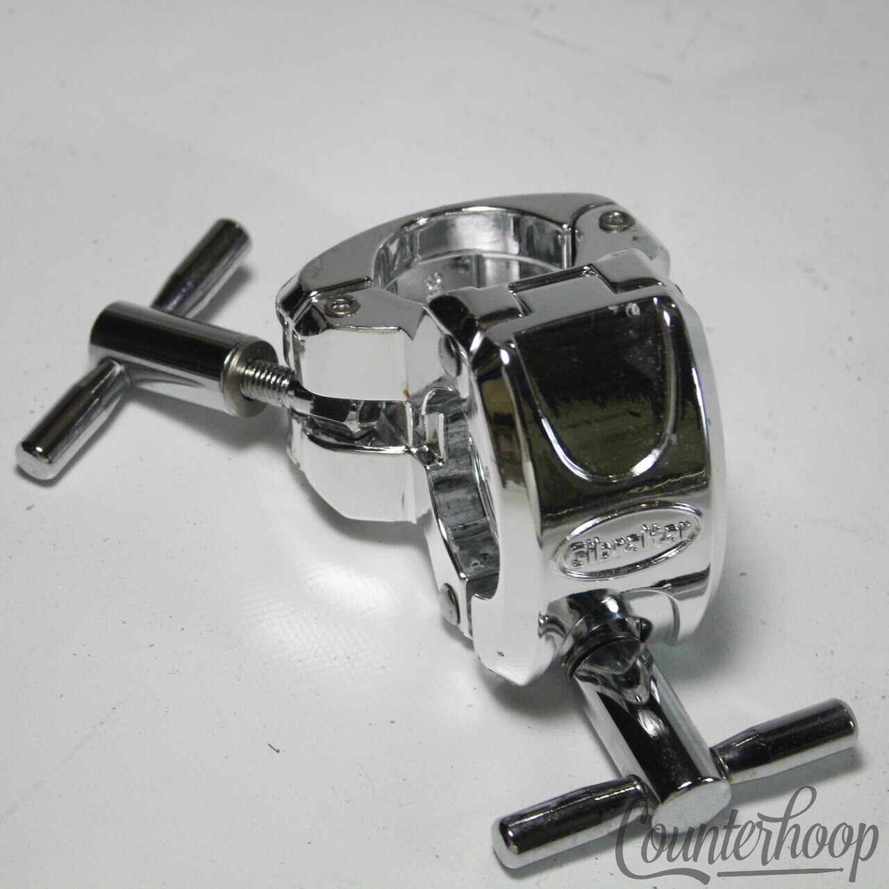 Gibraltar SC-GCRA Chrome Right Angle Clamp Rack Mount 90Degree Angle Bar Bracket — main photograph