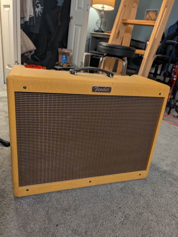 Fender Blues Deluxe Reissue 2-Channel 40-Watt 1x12" Guitar Combo 2005 - Present - Tweed image 1