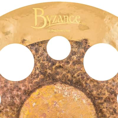 Meinl Byzance Dual Trash Crash Cymbal 18" image 4