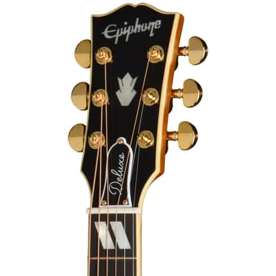 Epiphone Hummingbird Deluxe EC Autumn Burst - Acoustic Guitar image 7