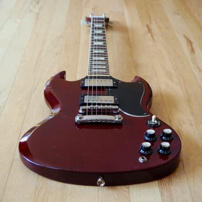 1987 Gibson SG Standard '61 Vintage Reissue Guitar Cherry Tim Shaw PAF w/ohsc image 12