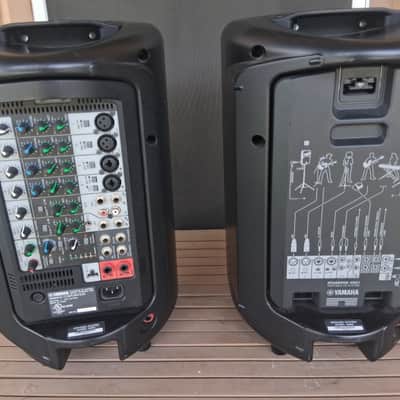 Yamaha Stagepas 400BT Portable PA System with Bluetooth 2017 - Present - Black image 2