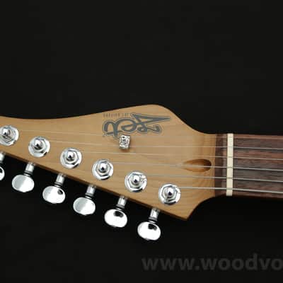 Jet Guitars JS-450 Q TB R - Transparent Black image 9