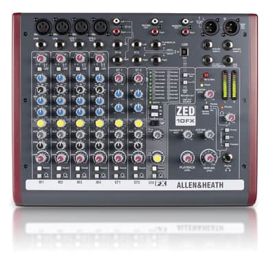 Allen & Heath ZED-10FX 10-Channel Mixer with Effects image 4