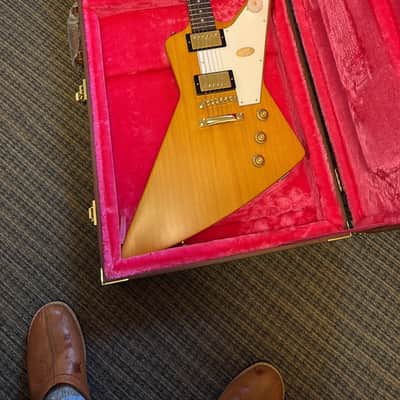 Epiphone Inspired by Gibson Custom 1958 Korina Explorer image 2