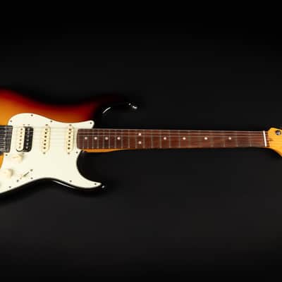 2022 Fender American Ultra Stratocaster HSS with Rosewood Fretboard - Ultraburst | USA Coil-Tap Compound Radius Locking Tuner | CoA OHSC image 3