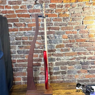 Fender P-Bass *MIJ* Electric Bass w/GB (1990s - Candy Apple Red) image 14