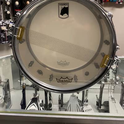 Mapex Black Panther Cyrus 6x14 Polished Steel Snare Drum image 6