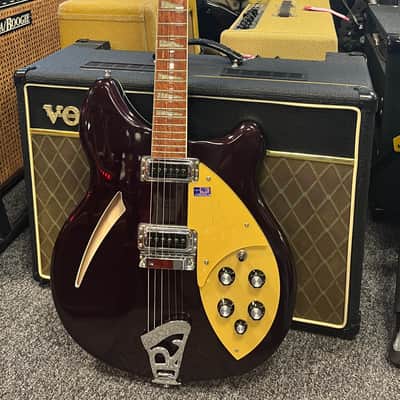 Rickenbacker 360 DCM 75th Anniversary 2007 - Dark Cherry Metallic image 6
