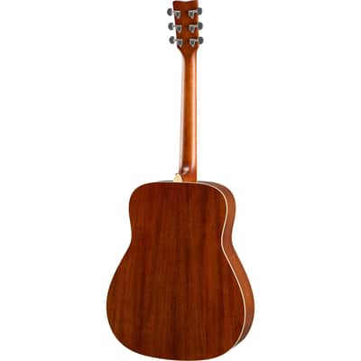 Yamaha FG820 Solid Spruce Top Dreadnought Acoustic Guitar image 2