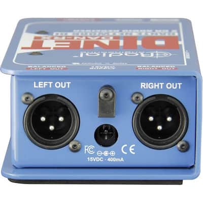 Radial DiNET DAN-RX 2-Channel Dante Network Receiver, XLR Analog Outputs image 4