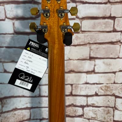 PRS Studio Wood Library Flame Charcoal Natural Mahagony Back image 10