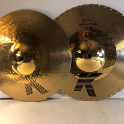 Zildjian K Custom 13” Hybrid Hi Hats (pair) image 1