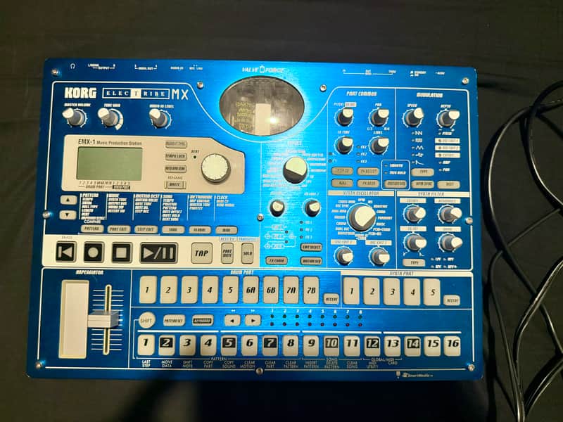 Korg Electribe-MX EMX-1 Music Production Station 2000s - Blue image 1