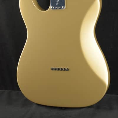 Mint Fender Chris Shiflett Telecaster Deluxe Shoreline Gold image 7