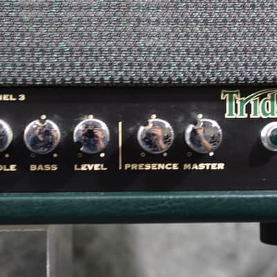 Trace Elliot Trident H100 100 watt 3 channel Tube Amp Head Vintage 90s w Factory Footswitch & FAST Shipping image 4