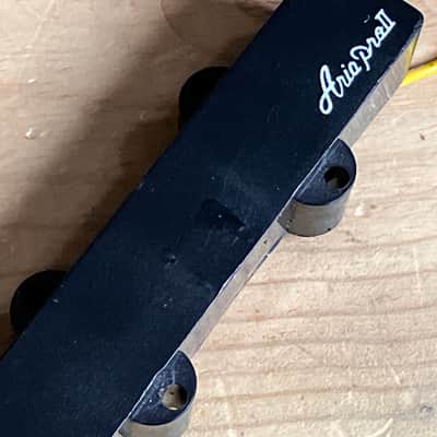 1998 Aria Pro II Magna Series Jazz Bass Guitar Bridge Pickup Samick image 3