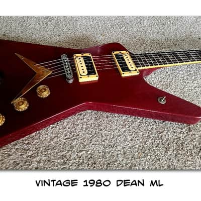 Vintage 1980 Dean ML Guitar - Very Rare! image 3