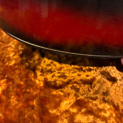 Vintage Eko Modello 100 Archtop 1960's Redburst - Italian Made image 9