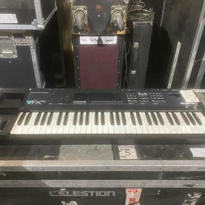 Ensoniq VFX SD Synth owned and used by Rick Wakeman of YES 1990 Black image 1