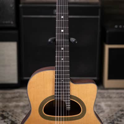 Eastman Guitars DM3 Grande Bouche Acoustic Guitar - Natural with Structured Gig Bag image 4