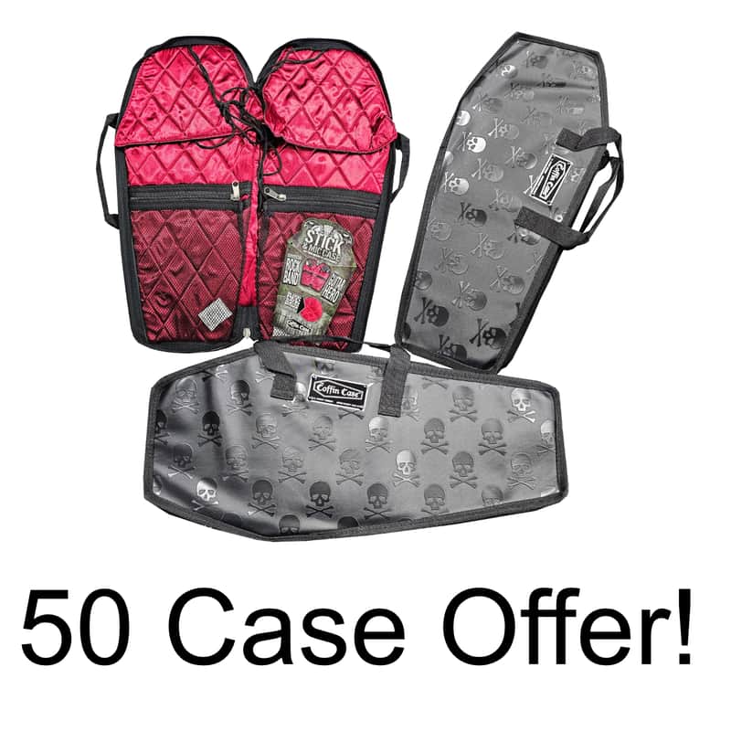 Drum Stick Coffin Case Shape Bags Traders 50 Case Special Offer! image 1