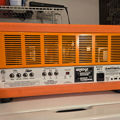 Orange Rockerverb 50 MK II 2-Channel 50-Watt Guitar Amp Head image 2
