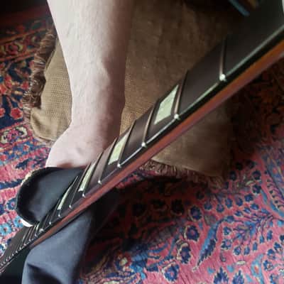 Repaired Husk 1992 Ebony Board Gibson Les Paul Studio Lite Body and Neck, Vintage Sunburst image 14
