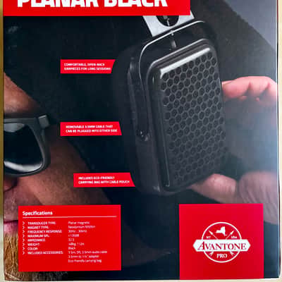Avantone Pro Planar Open Back Headphones 2021 - Present - Black image 11