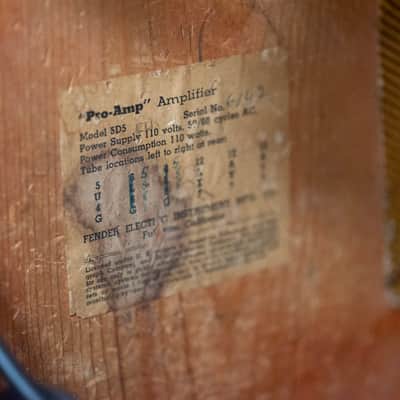 1955 Fender Pro-Amp Tweed Combo image 11