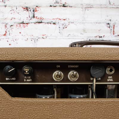 Fender - 1961 Concert 4x10 Guitar Amplifier Combo Brown w/ Replaced Speakers -VINTAGE image 17