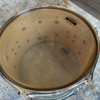 Yamaha Oak Custom Tom - 12x8 - Silver Sparkle - 2000’s image 9