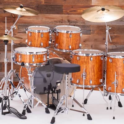 LUDWIG ELEMENT EVOLUTION 6 PIECE DRUM KIT, WITH STANDS AND ISTANBUL CYMBALS, CHERRY image 9