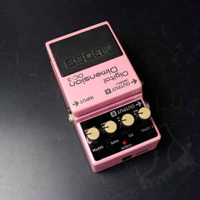 Boss DC-3 Digital Dimension (Blue Label) 1988 - 1989 - Pink image 3