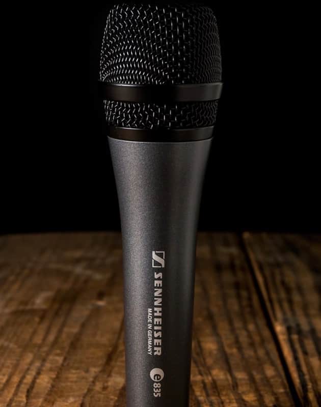 Sennheiser e835 Handheld Cardioid Dynamic Vocal Microphone 1998 - Present Dark Grey image 1