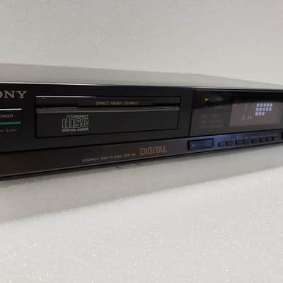 Serviced Sony CDP-45 CD Player - Made September 1986, Ultra High Quality Burr Brown PCM54HP DAC Chip! image 3