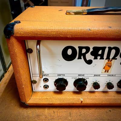 Orange Matamp ex Steffi Stephan Top und Box VINTAGE 1970 - 1977 - orange image 4