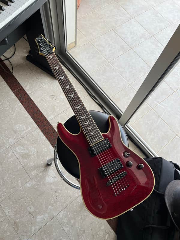 Schecter Diamond 7 string guitar image 1
